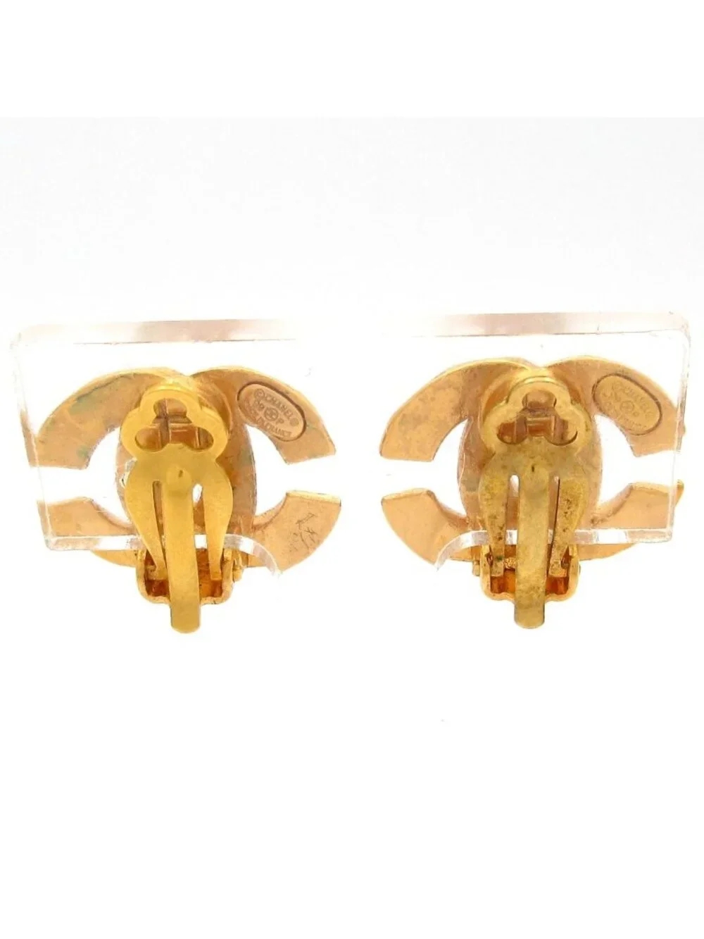 Chanel Earrings Gold